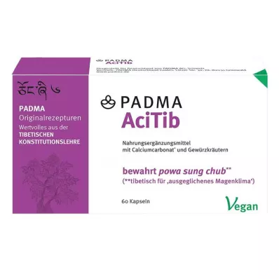 Padma Acitib kapsuly, 60 ks