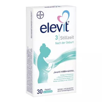 ELEVIT 3 mäkké kapsuly na dojčenie, 30 ks ELEVIT 3 mäkké kapsuly na dojčenie, 30 ks