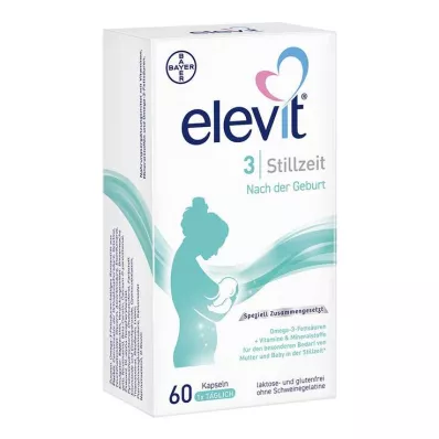 ELEVIT 3 mäkké kapsuly Lactation, 60 ks ELEVIT 3 mäkké kapsuly Lactation, 60 ks