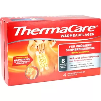 THERMACARE pre väčšie bolestivé plochy, 4 ks