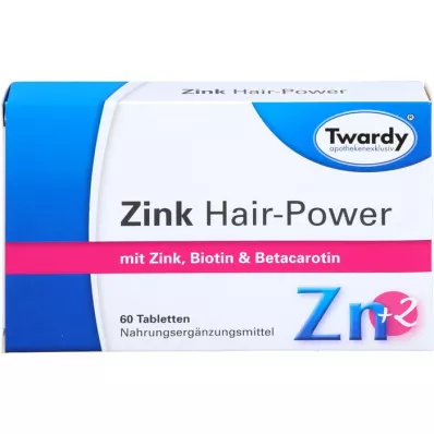 ZINK HAIR-Power Tablets, 60 kapsúl