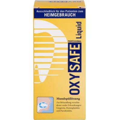 OXYSAFE Tekutá ústna voda Prof. verzia pre zubárov, 250 ml