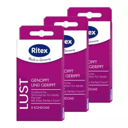 RITEX Balíček kondómov Lust, 24 ks