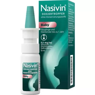 NASIVIN Dávkovacie kvapkadlo o.Cons.Baby, 5 ml