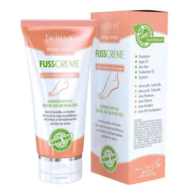 Believa prírodný intenzívny krém na nohy (100 ml)