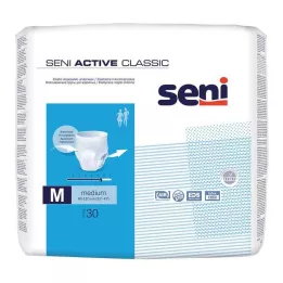 SENI Jednorazové inkontinenčné nohavičky Active Classic M, 30 ks