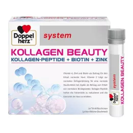 DOPPELHERZ Fľaše na pitie systému Collagen Beauty, 30 ks