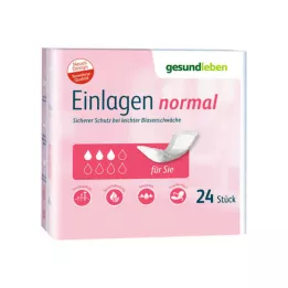 GESUND LEBEN Normálne vložky, 24 ks