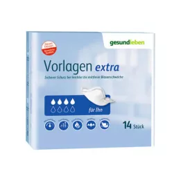 GESUND LEBEN Pánske náhradné vložky, 10 ks