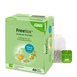 FREETOX Čaj Goldenrod-Camomile Organic Salus filtračné vrecko, 40 ks
