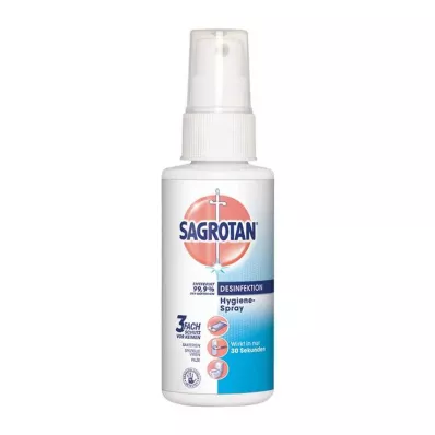 SAGROTAN Dezinfekčný hygienický sprej s pumpičkou, 100 ml SAGROTAN Dezinfekčný hygienický sprej s pumpičkou, 100 ml