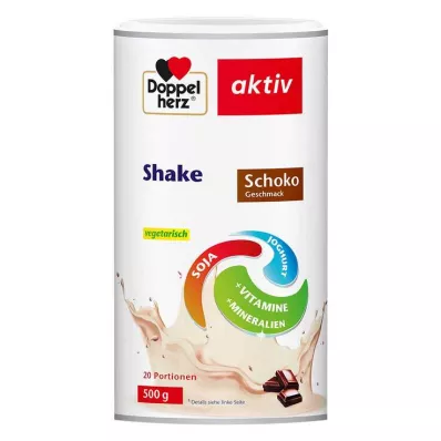 DOPPELHERZ Čokoládový prášok na chudnutie, 500 g