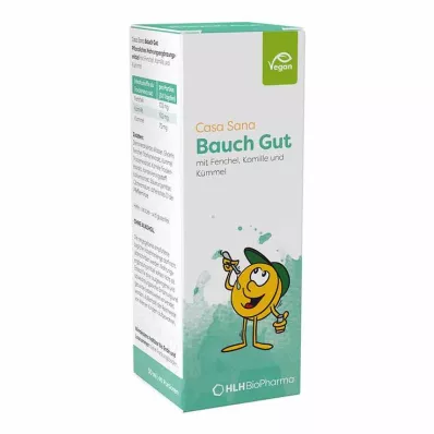 Casa Sana Belly Gut kvapky na užívanie, 30 ml