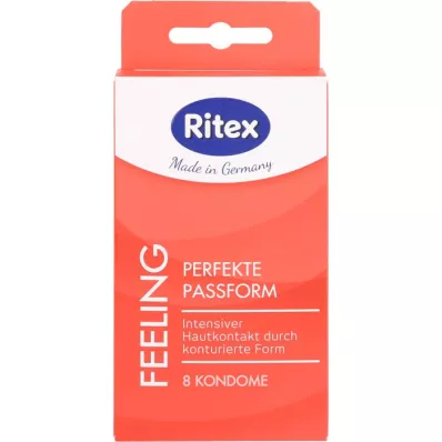 RITEX Pocitové kondómy, 8 ks