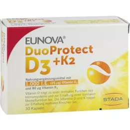 EUNOVA DuoProtect D3+K2 1000 I.U./80 μg kapsúl, 30 ks