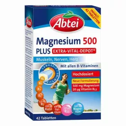 ABTEI Magnesium 500 Plus Extra-Vital-Depot Tabl., 42 ks