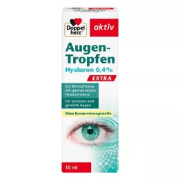 DOPPELHERZ Očné kvapky Hyaluron 0,4% Extra, 10 ml