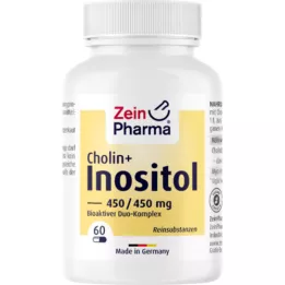 CHOLIN-INOSITOL 450/450 mg na veg. kapsule, 60 ks