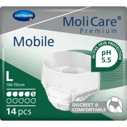 MOLICARE Premium Mobile 5 kvapiek veľkosti L, 14 ks