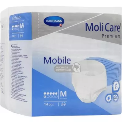 MOLICARE Premium Mobile 6 kvapiek veľkosti M, 14 ks