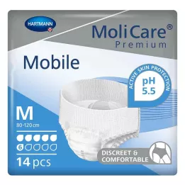 MOLICARE Premium Mobile 6 kvapiek veľkosti M, 14 ks