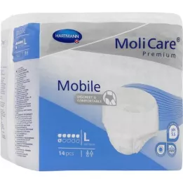 MOLICARE Premium Mobile 6 kvapiek veľkosti L, 14 ks