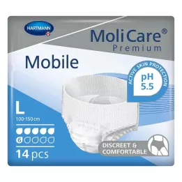 MOLICARE Premium Mobile 6 kvapiek veľkosti L, 14 ks