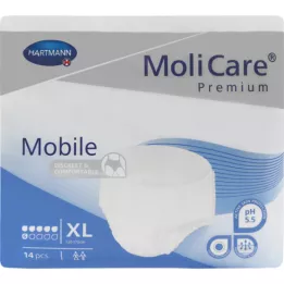 MOLICARE Premium Mobile 6 kvapiek veľkosti XL, 14 ks
