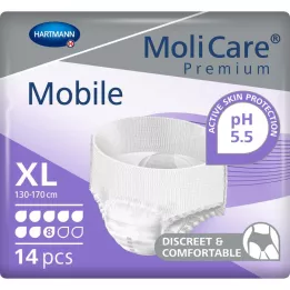 MOLICARE Premium Mobile 8 kvapiek veľkosti XL, 14 ks
