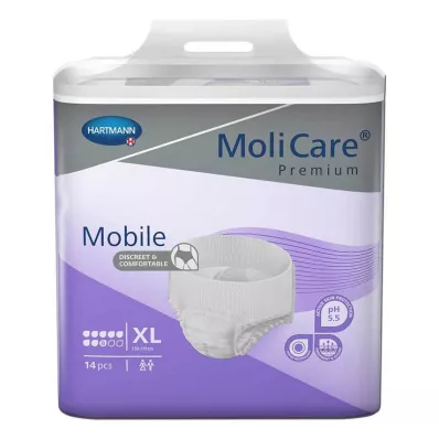 MOLICARE Premium Mobile 8 kvapiek veľkosti XL, 14 ks