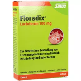 FLORADIX Laktoferín 100 mg kapsuly, 30 ks