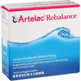 ARTELAC Rebalance očné kvapky, 3x10 ml