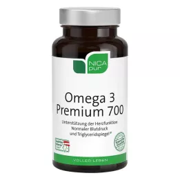 NICAPUR Omega-3 Premium 700 kapsúl, 60 kapsúl