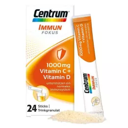 CENTRUM Focus Immune 1000 mg vitamín C+D tyčinky, 24 ks