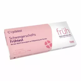 CYCLOTEST Skorý tehotenský test 10 mlU/ml moču, 1 ks