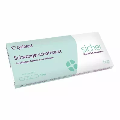 CYCLOTEST Tehotenský test 25 mlU/ml moču, 1 ks