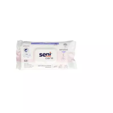 SENI vlhčené obrúsky Care Sensitive, 68 ks SENI vlhčené obrúsky Care Sensitive, 68 ks