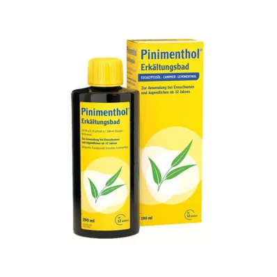 PINIMENTHOL Studený kúpeľ od 12 rokov, 190 ml