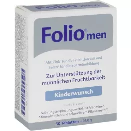 FOLIO tablety pre mužov, 30 ks