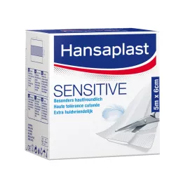 HANSAPLAST Citlivé náplasti 6 cmx5 m, 1 ks