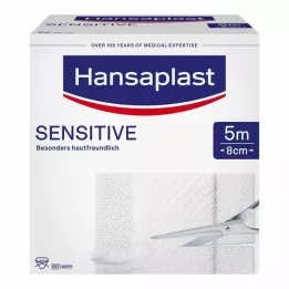 HANSAPLAST Citlivé náplasti 8 cmx5 m, 1 ks