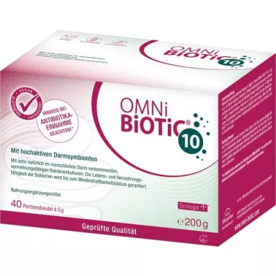 OMNI BiOTiC 10 prášok, 40X5 g