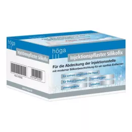 INJEKTIONSPFLASTER Silikofix 2x4 cm Höga, 100 ks