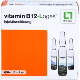 VITAMIN B12-LOGES Injekčný roztok v ampulkách, 10X2 ml
