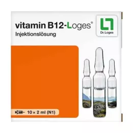 VITAMIN B12-LOGES Injekčný roztok v ampulkách, 10X2 ml