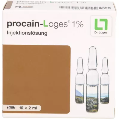 PROCAIN-Loges 1% injekčný roztok v ampulkách, 10X2 ml