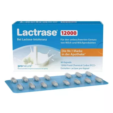 LACTRASE 12 000 FCC kapsúl, 90 ks LACTRASE 12 000 FCC kapsúl, 90 ks