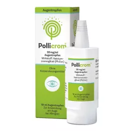 POLLICROM 20 mg/ml očné kvapky, 10 ml