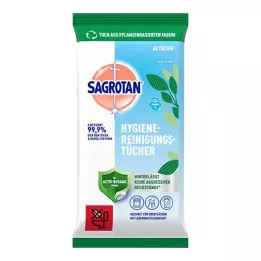 SAGROTAN Hygienické čistiace obrúsky, 60 ks