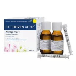 CETIRIZIN Aristo alergická šťava 1 mg/ml roztok na perorálne použitie, 150 ml